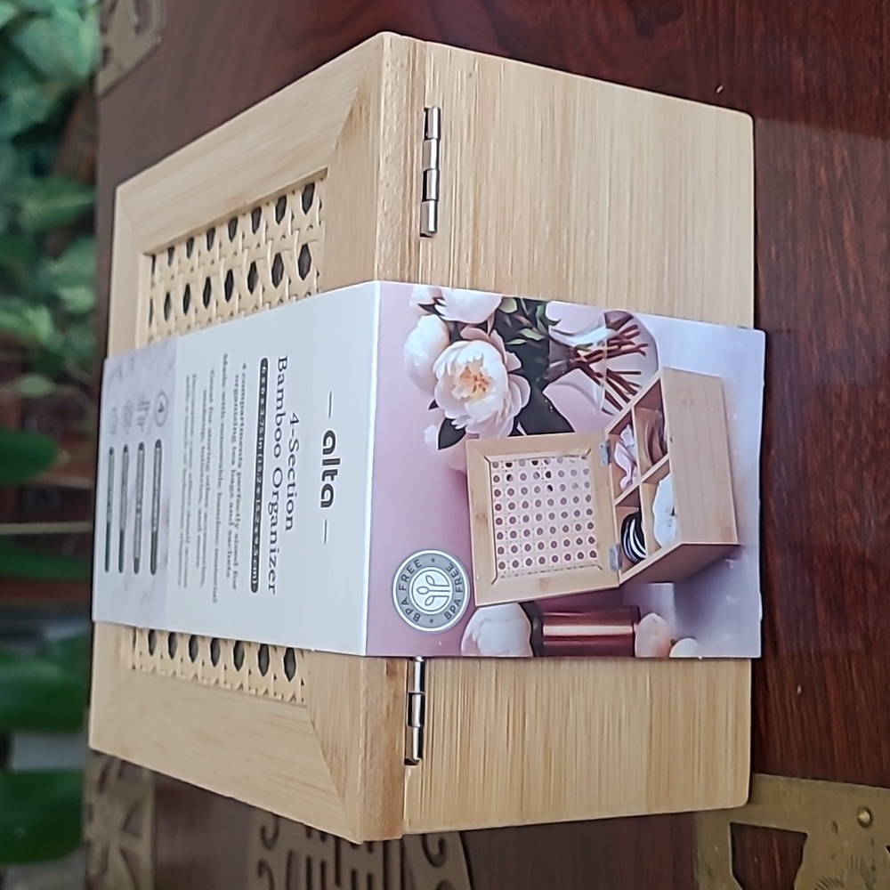Bamboo Box Organizer - Picture 6 of 7